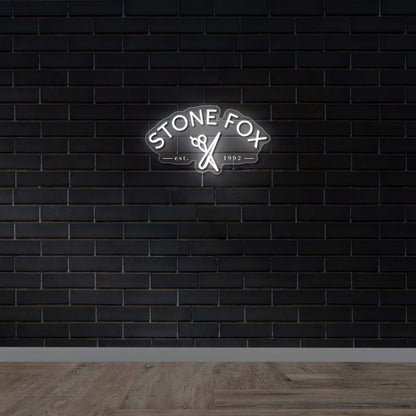 STONE FOX - Premium Neon Artwork