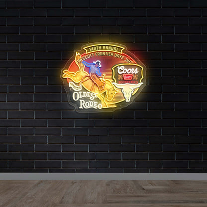 OLDEST RODEO - Premium Neon Artwork