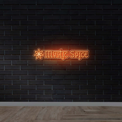 Mystic Spice - Premium Neon Artwork