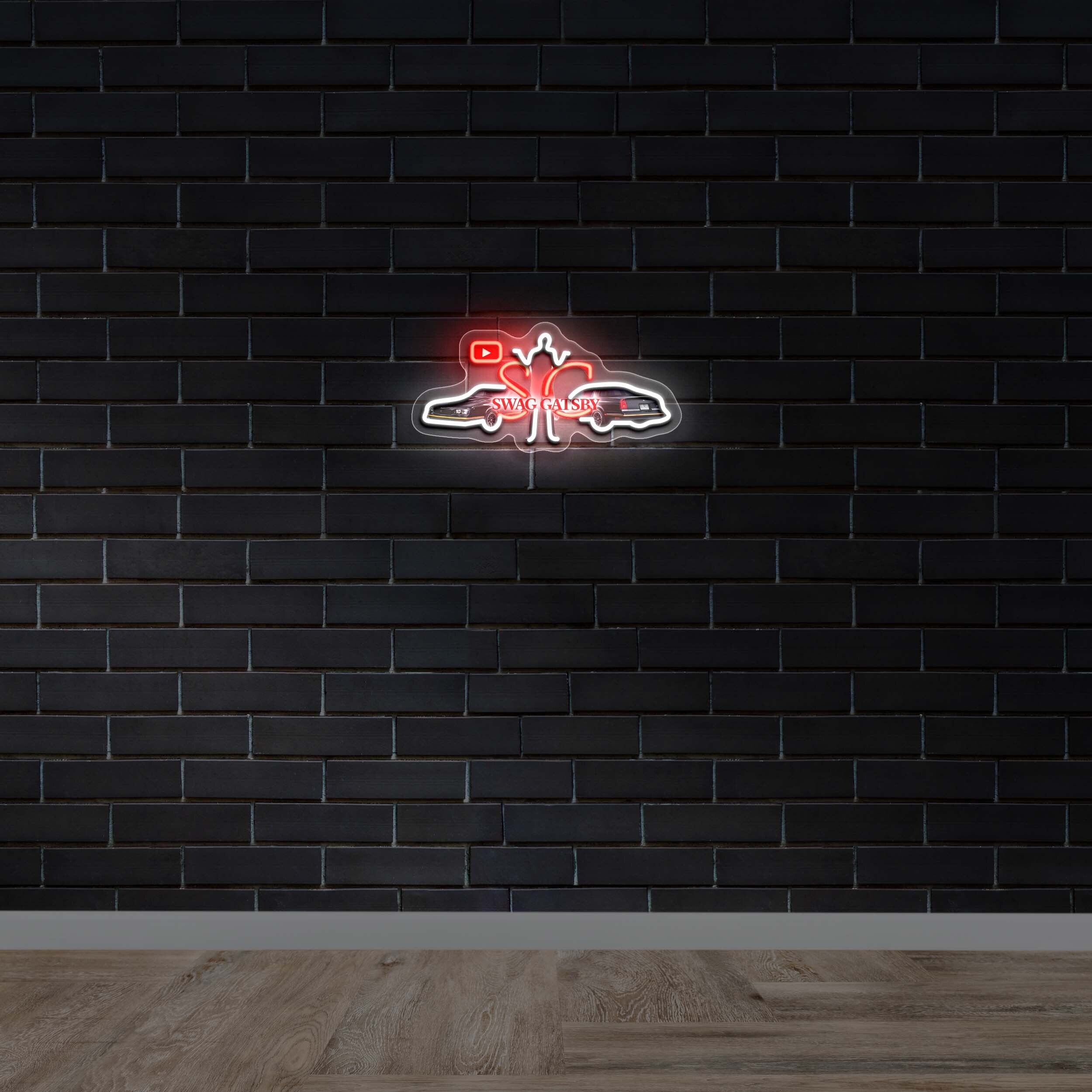SWAG GATSBY - Premium Neon Artwork
