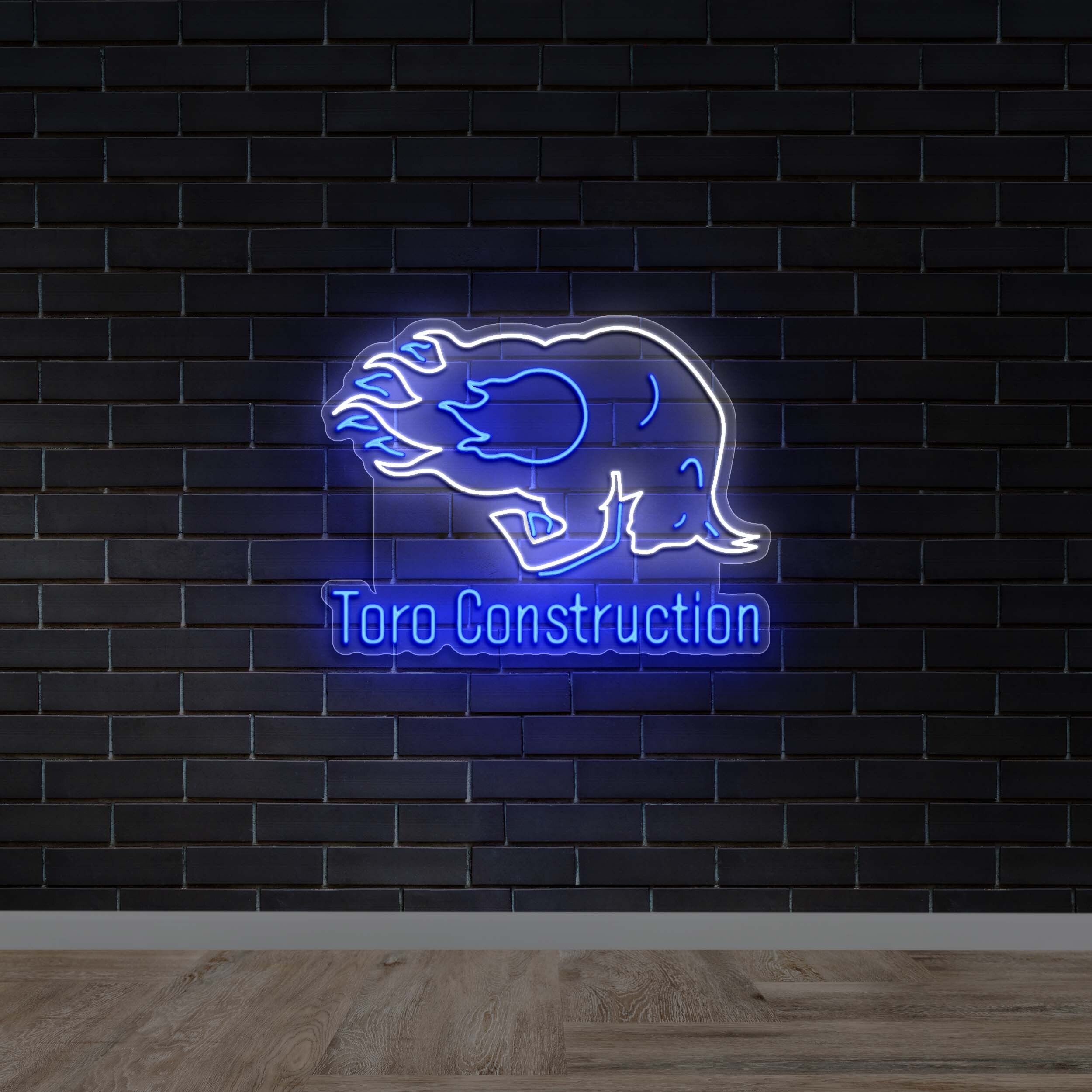TORO CONSTRUCTION - Premium Neon Artwork