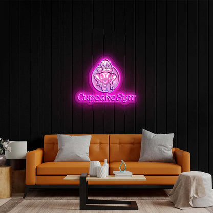 Cupcake Syn - Premium Neon Artwork
