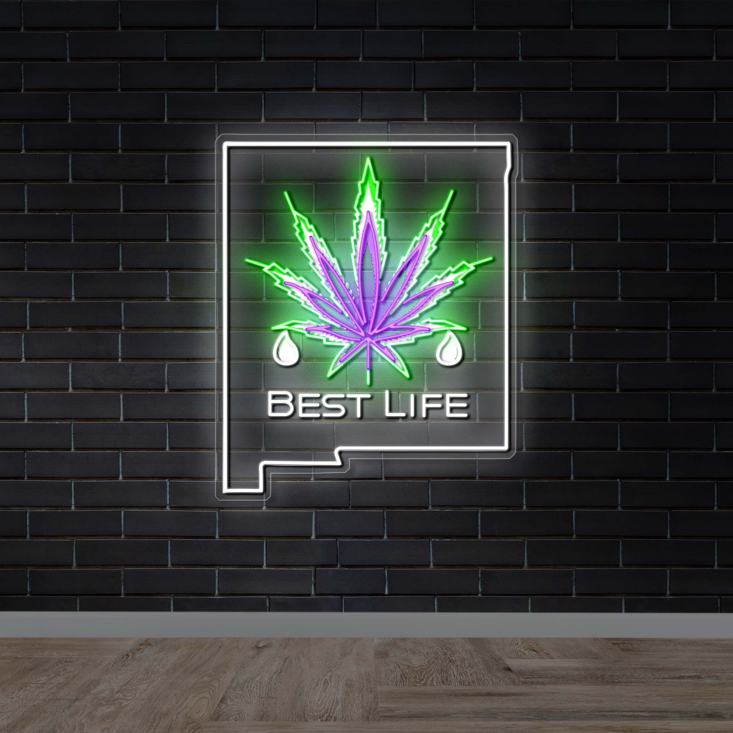 BEST LIFE - Premium Neon Artwork