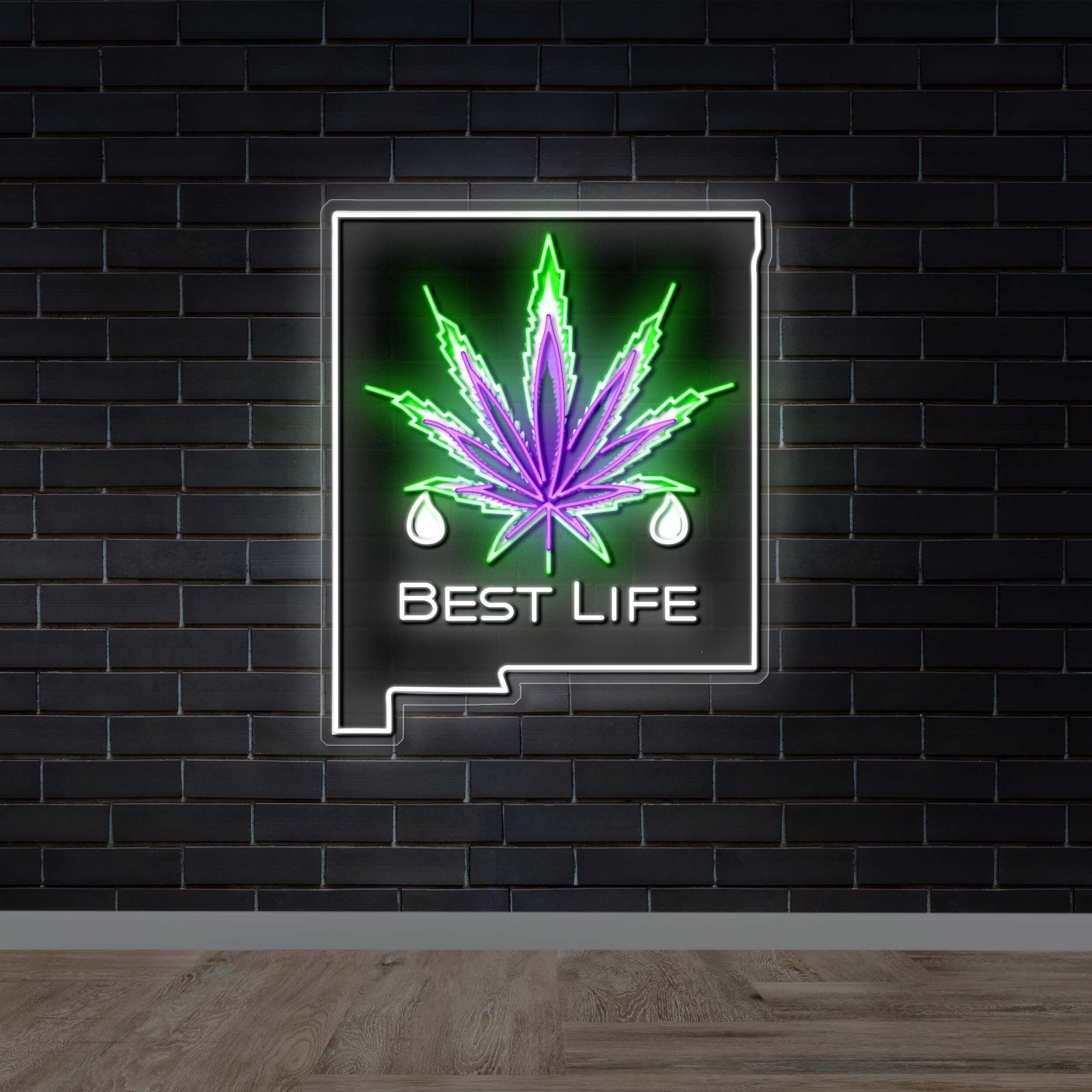 BEST LIFE - Premium Neon Artwork