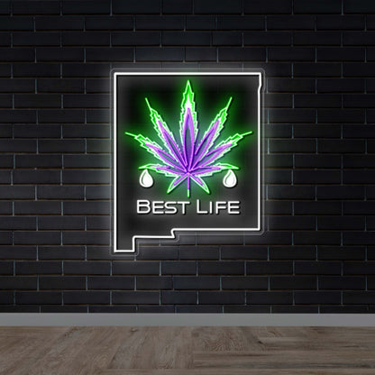 BEST LIFE - Premium Neon Artwork