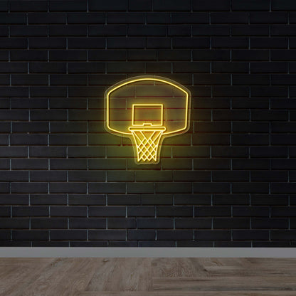 Basketball ring - Premium Neon Artwork