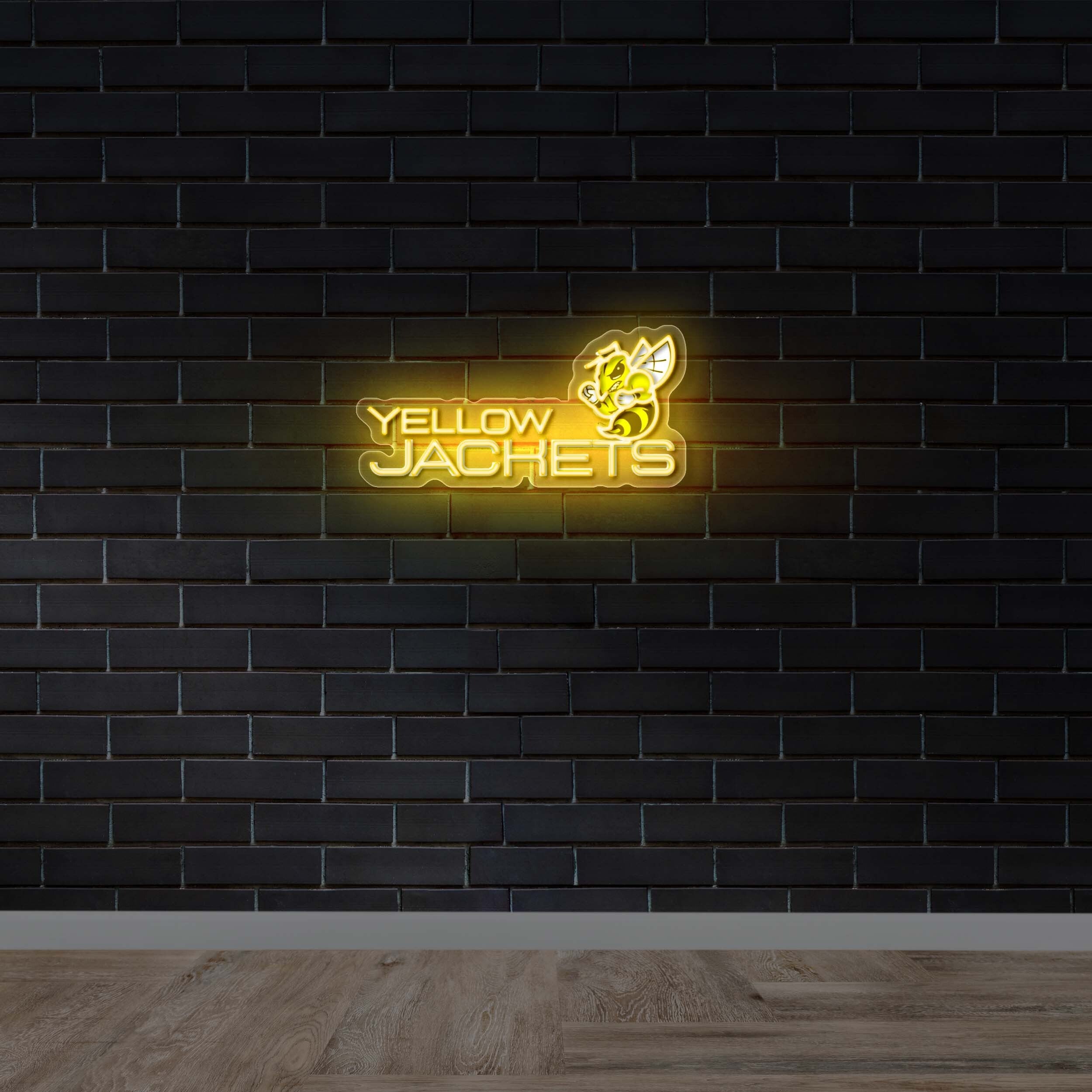 Yellow Jackets - Premium Neon Artwork