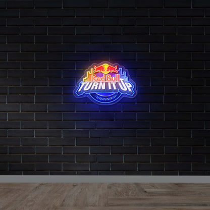 Turn It Up - Premium Neon Artwork