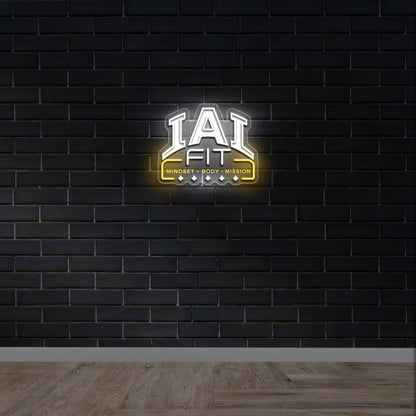 It's a lifestyle fitness - Premium Neon Artwork