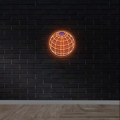 Planet - Premium Neon Artwork