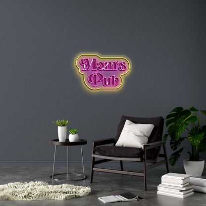 Mom's PUB - Premium Neon Artwork