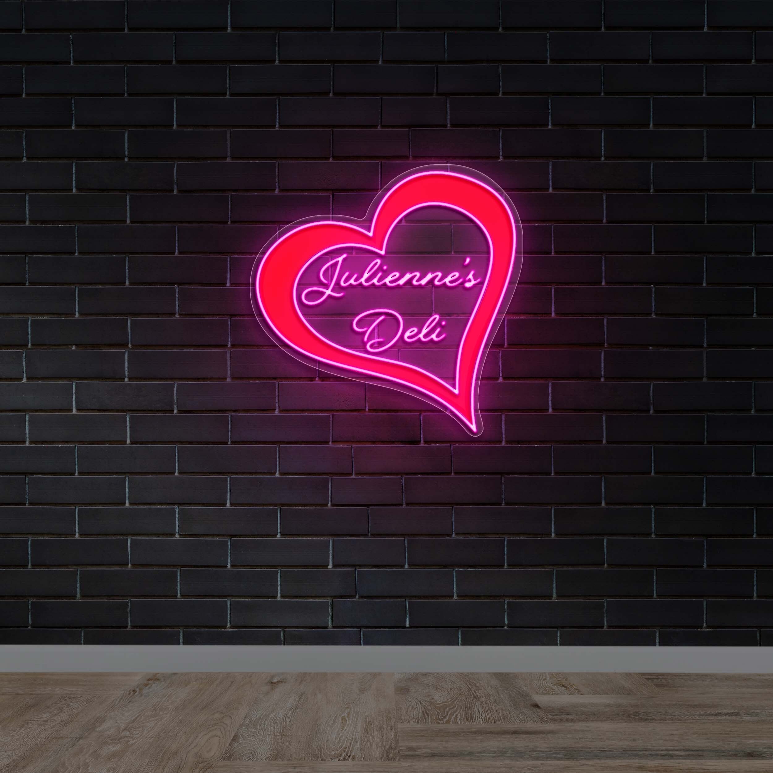 Julienne's Deli - Premium Neon Artwork