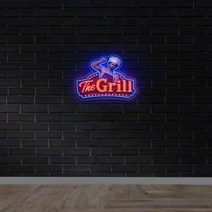 The Grill - Premium Neon Artwork