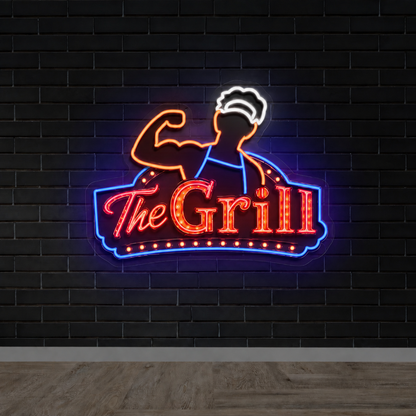 The Grill - Premium Neon Artwork