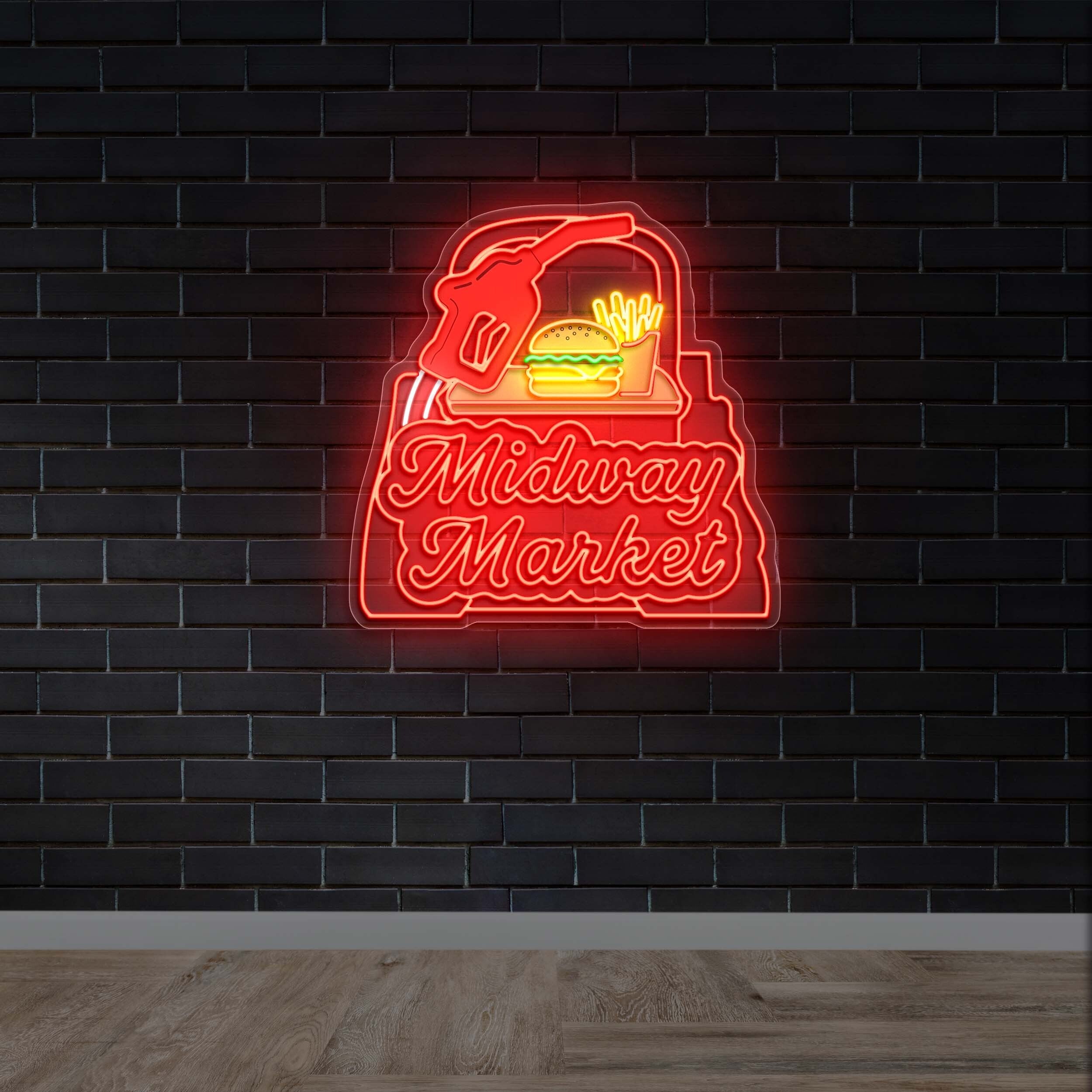 Midway Market - Premium Neon Artwork