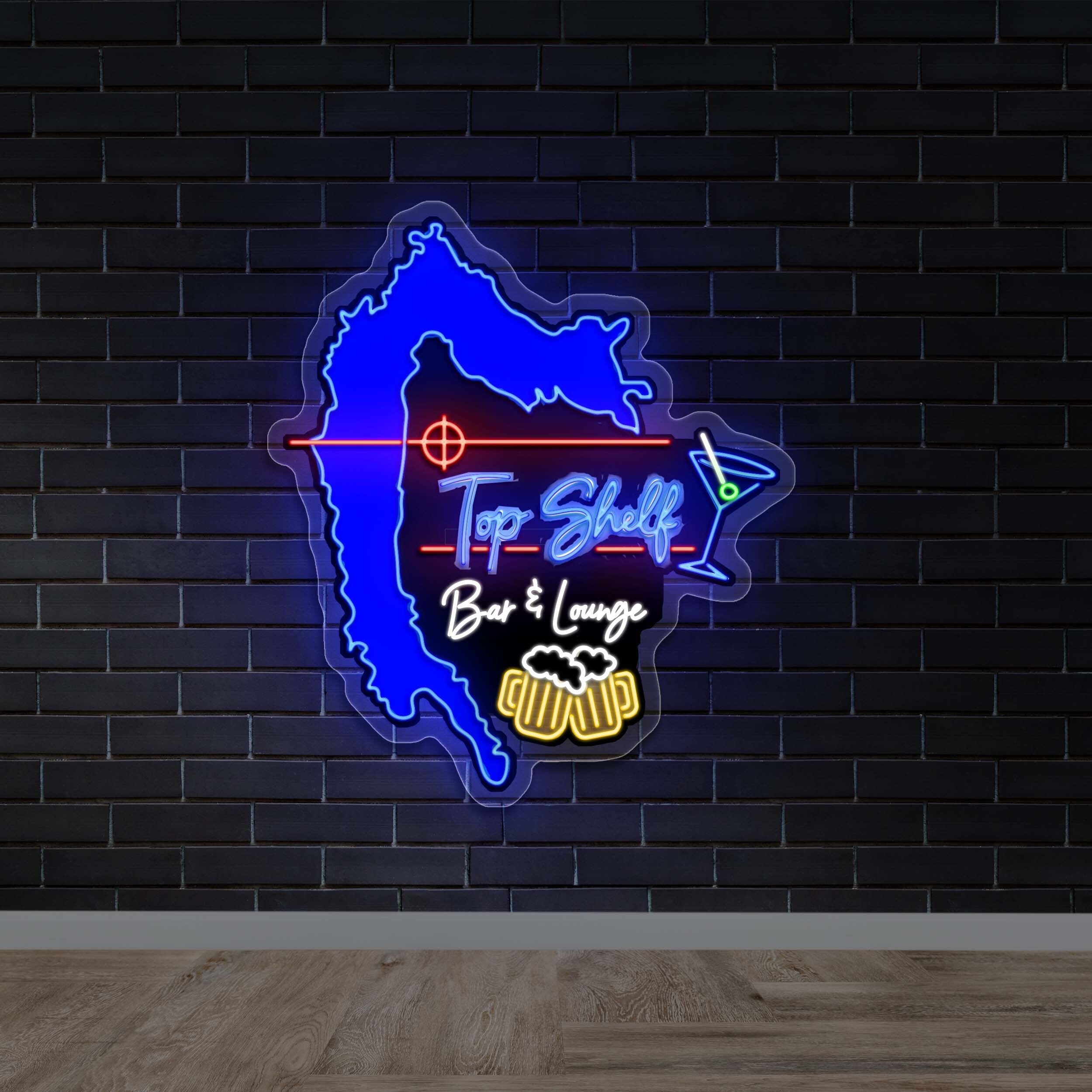 Top Shelf - Premium Neon Artwork