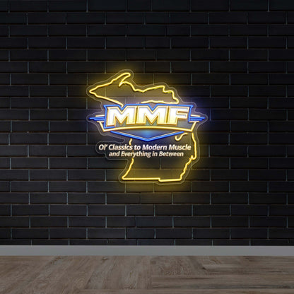 Kamikaze Productions - Premium Neon Artwork