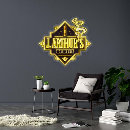 J.ARTHUR'S - Premium Neon Artwork