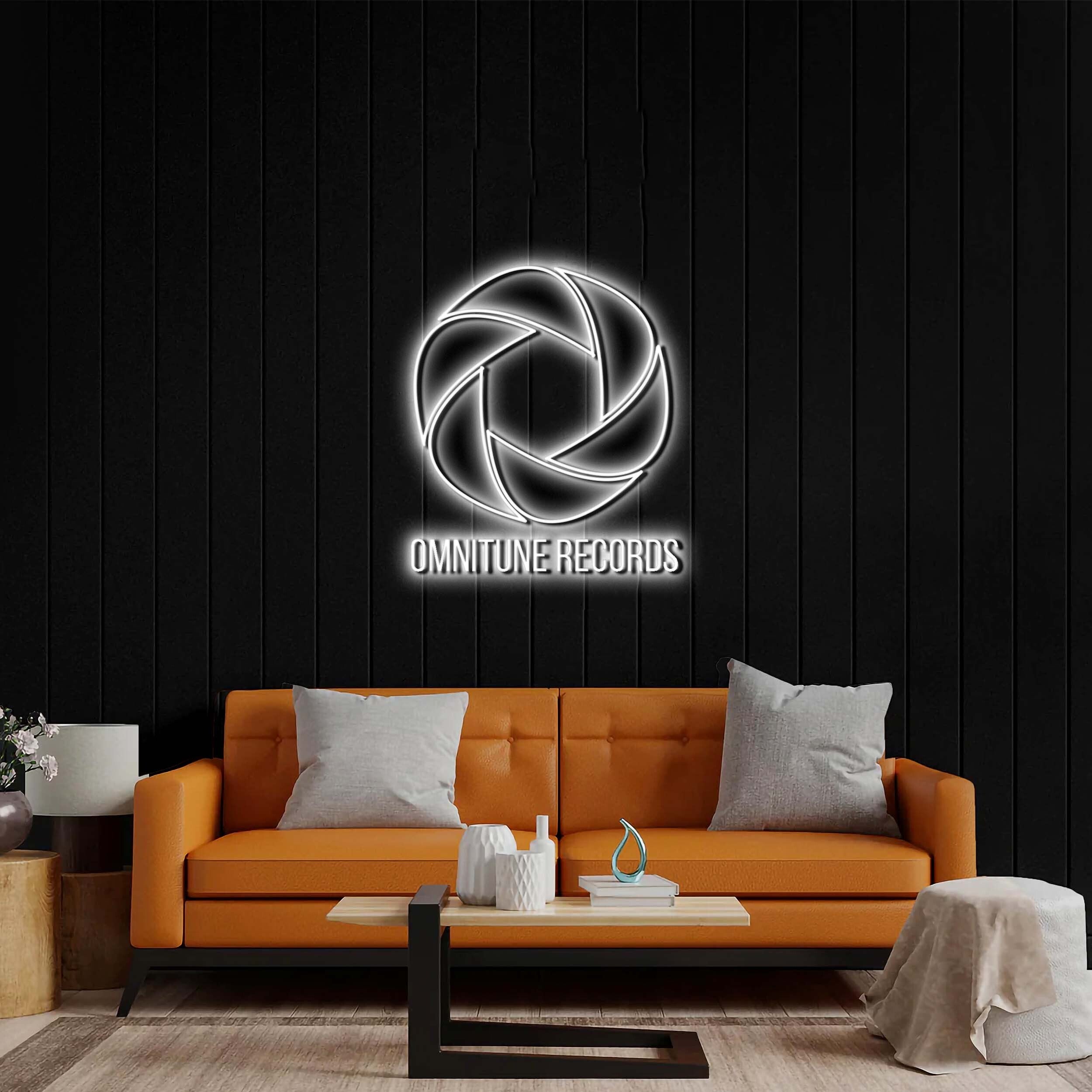 OMNITUNE RECORDS - Premium Neon Artwork