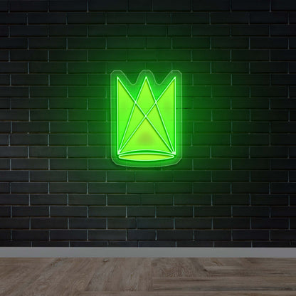 CROWN LOGO - Premium Neon Artwork