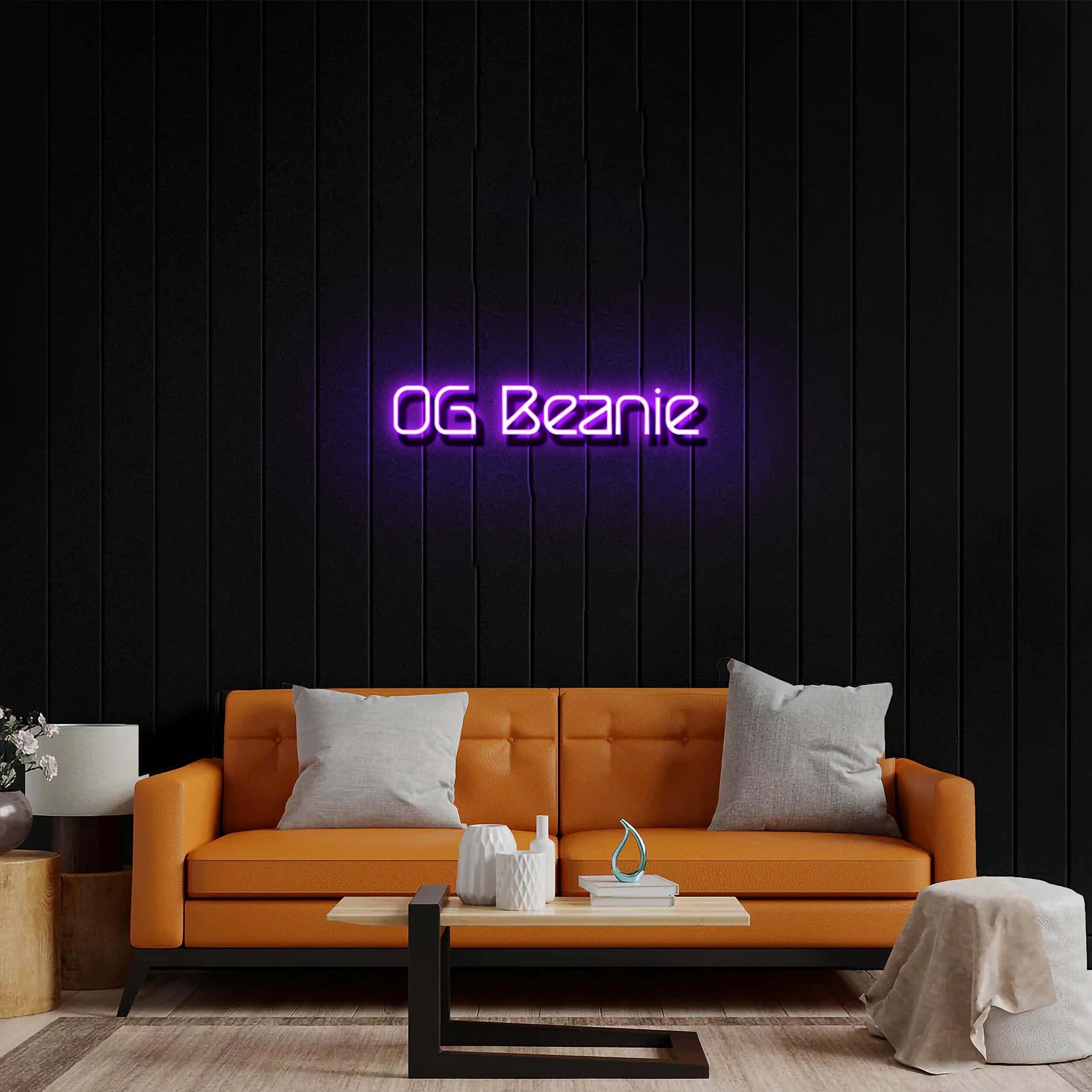 OG Beanie - Premium Neon Artwork