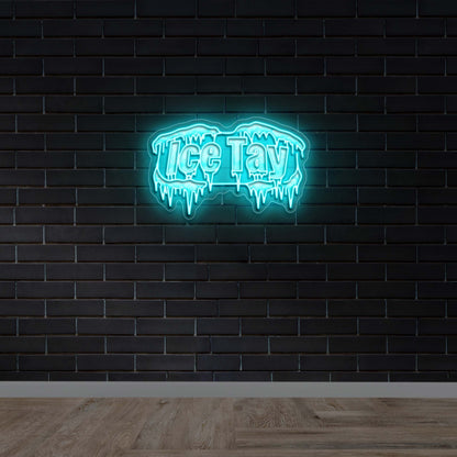 Ice Tay - Premium Neon Artwork