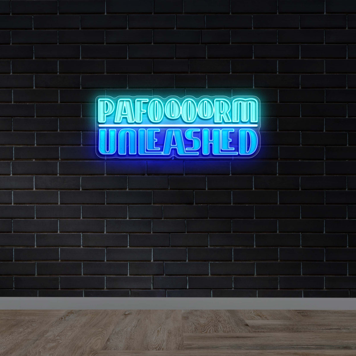 Pafoooortm Unleashed - Premium Neon Artwork