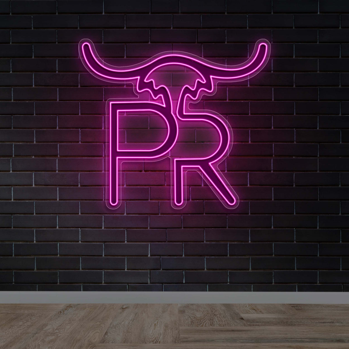 Bull Horns - Premium Neon Artwork
