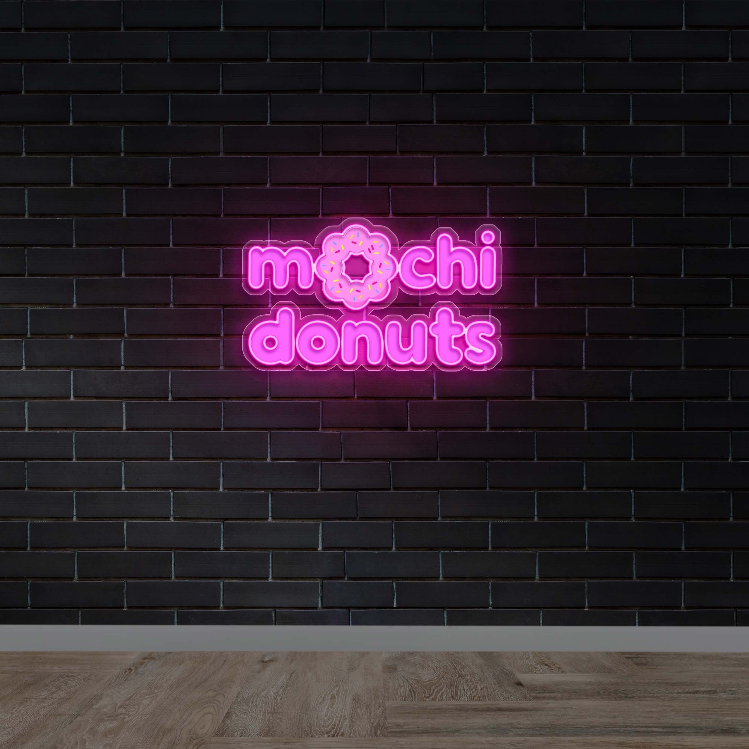 Mochi Donuts - Premium Neon Artwork