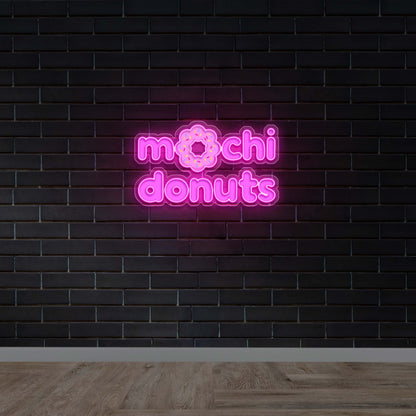 Mochi Donuts - Premium Neon Artwork