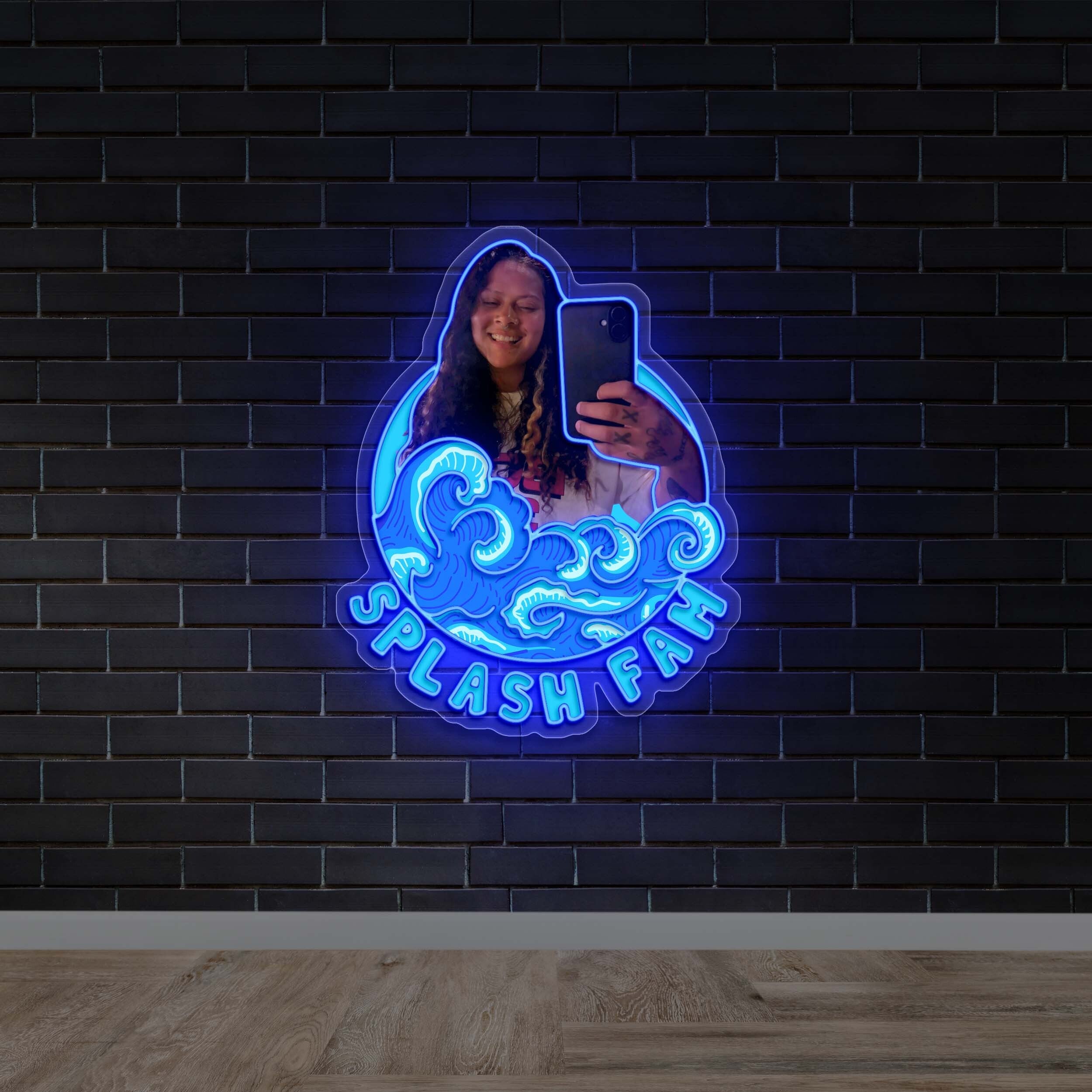 SPLASH FAM - Premium Neon Artwork