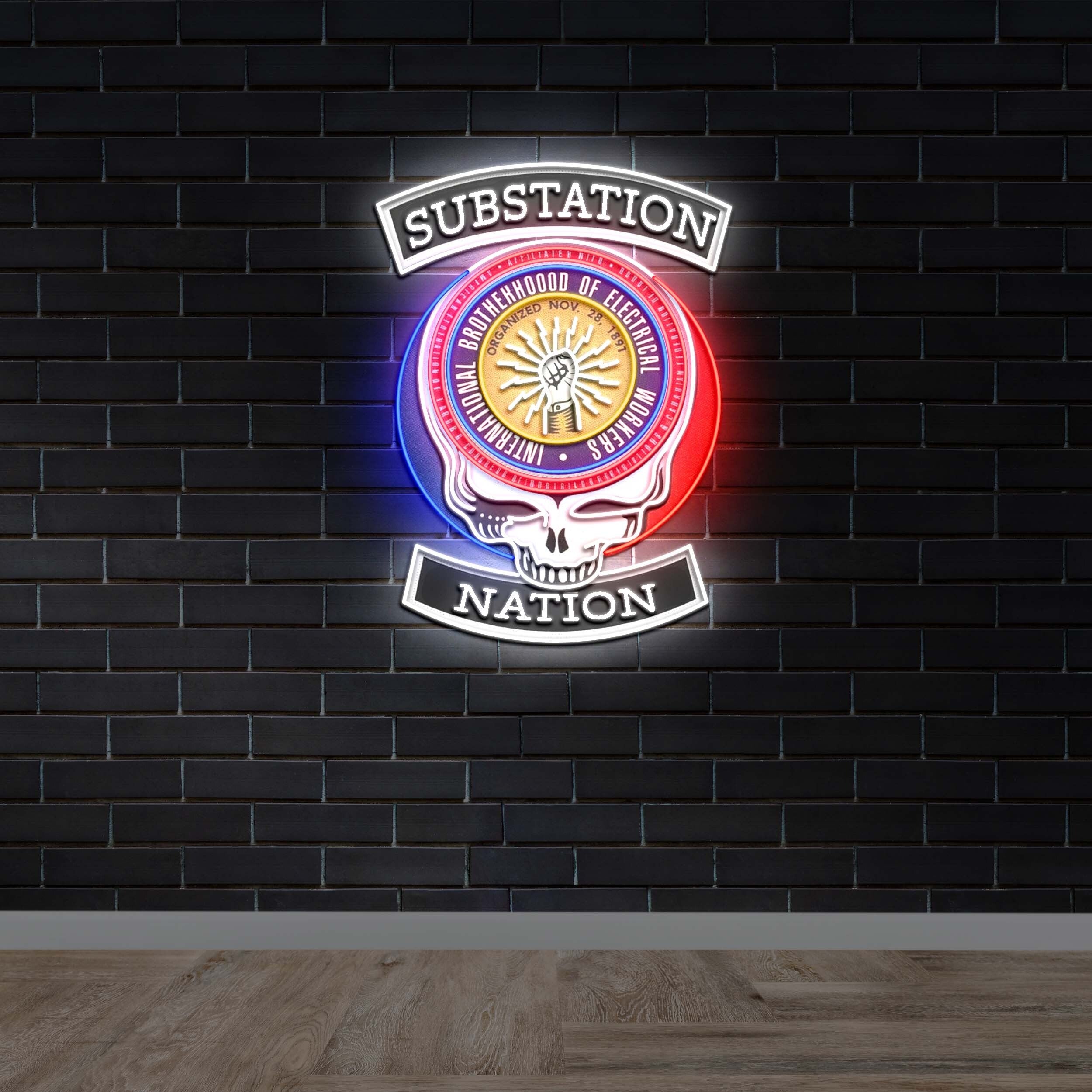 Substation Nation - Premium Neon Artwork