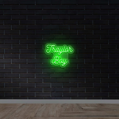 Traylor boy - Premium Neon Artwork