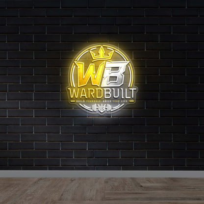 WARDBUILT - Premium Neon Artwork