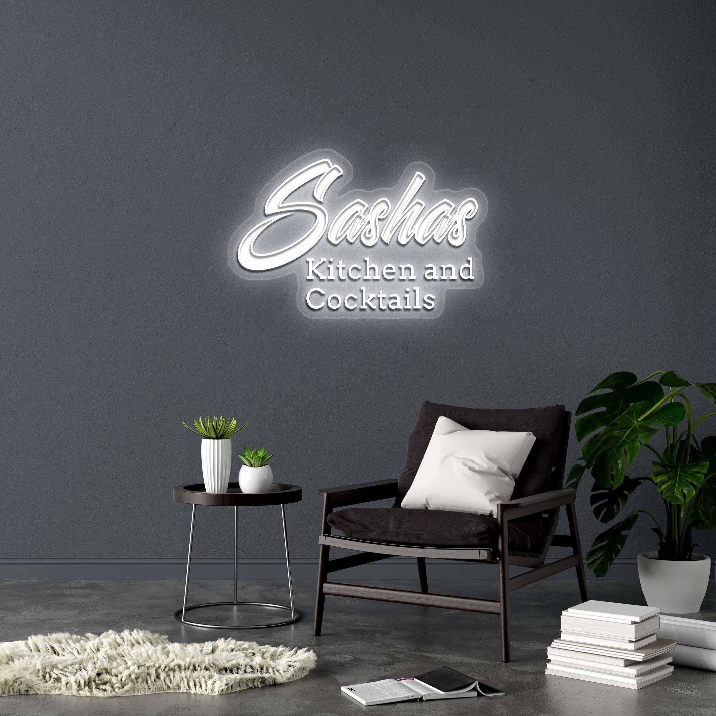 Sachas Kitchen and Cocktails - Premium Neon Artwork