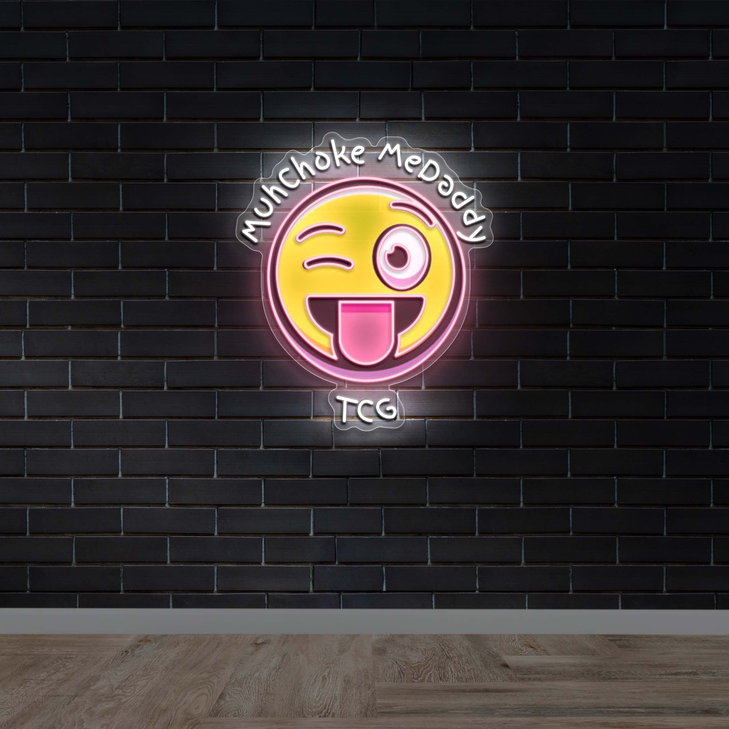 MuhChoke MeDaddy - Premium Neon Artwork