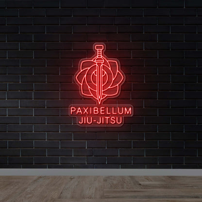 PAXIBELLUM JIU-JITSU - Premium Neon Artwork