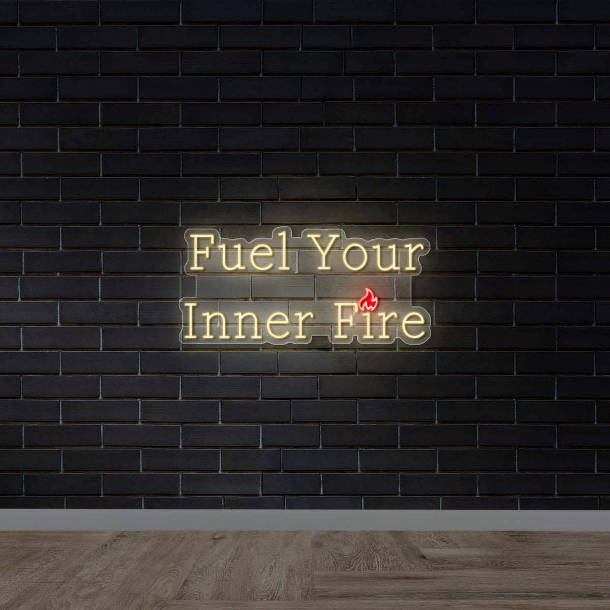 Fuel Your Inner Fire - Premium Neon Artwork