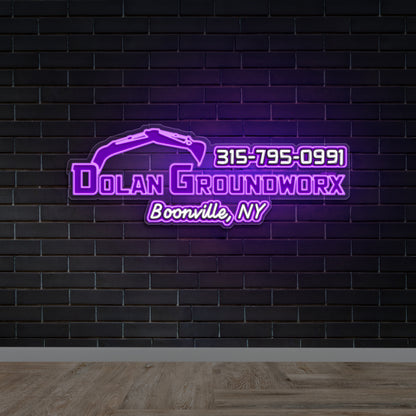 Dolan Groundworx - Premium Neon Artwork
