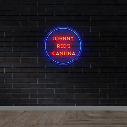 Johnny Red's Cantina | 2nd Version - Premium Neon Artwork