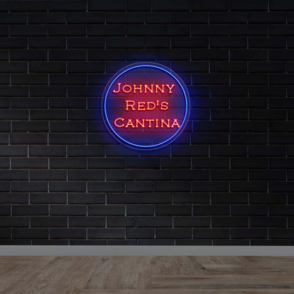 Johnny Red's Cantina | 2nd Version - Premium Neon Artwork
