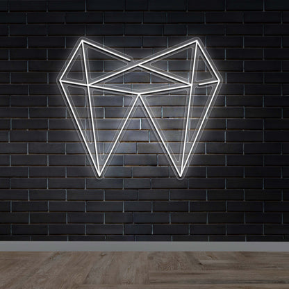Linear Geometric - Premium Neon Artwork