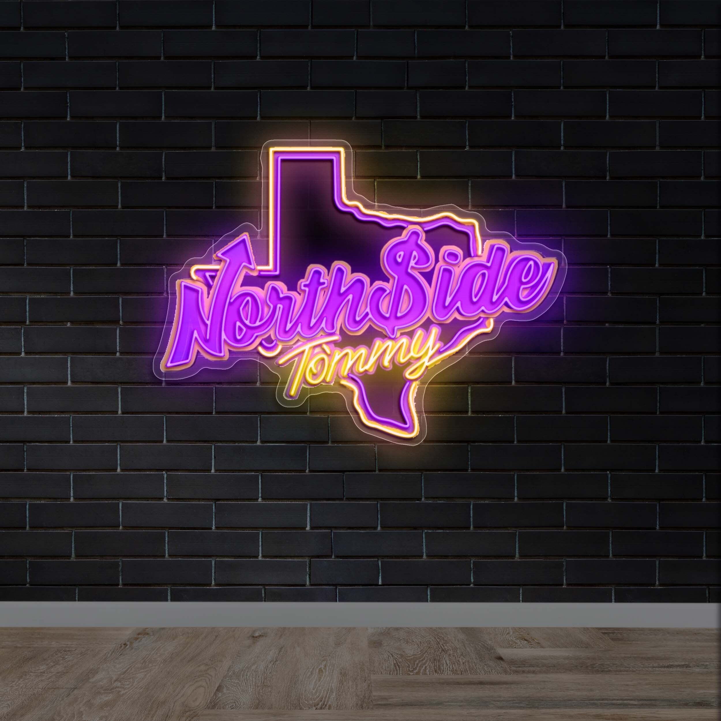 NORTH SIDE - Premium Neon Artwork