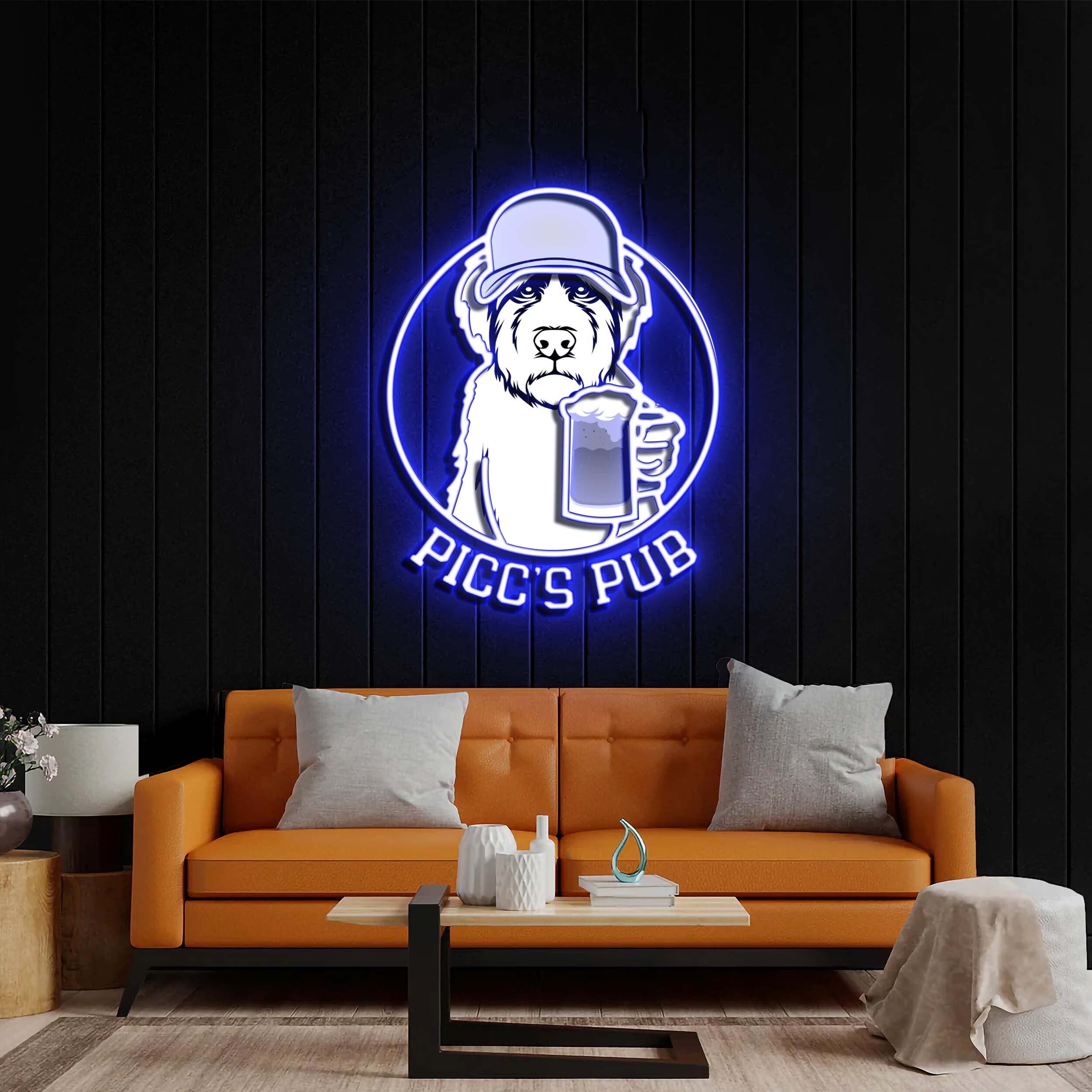 Picc's Pub - Premium Neon Artwork