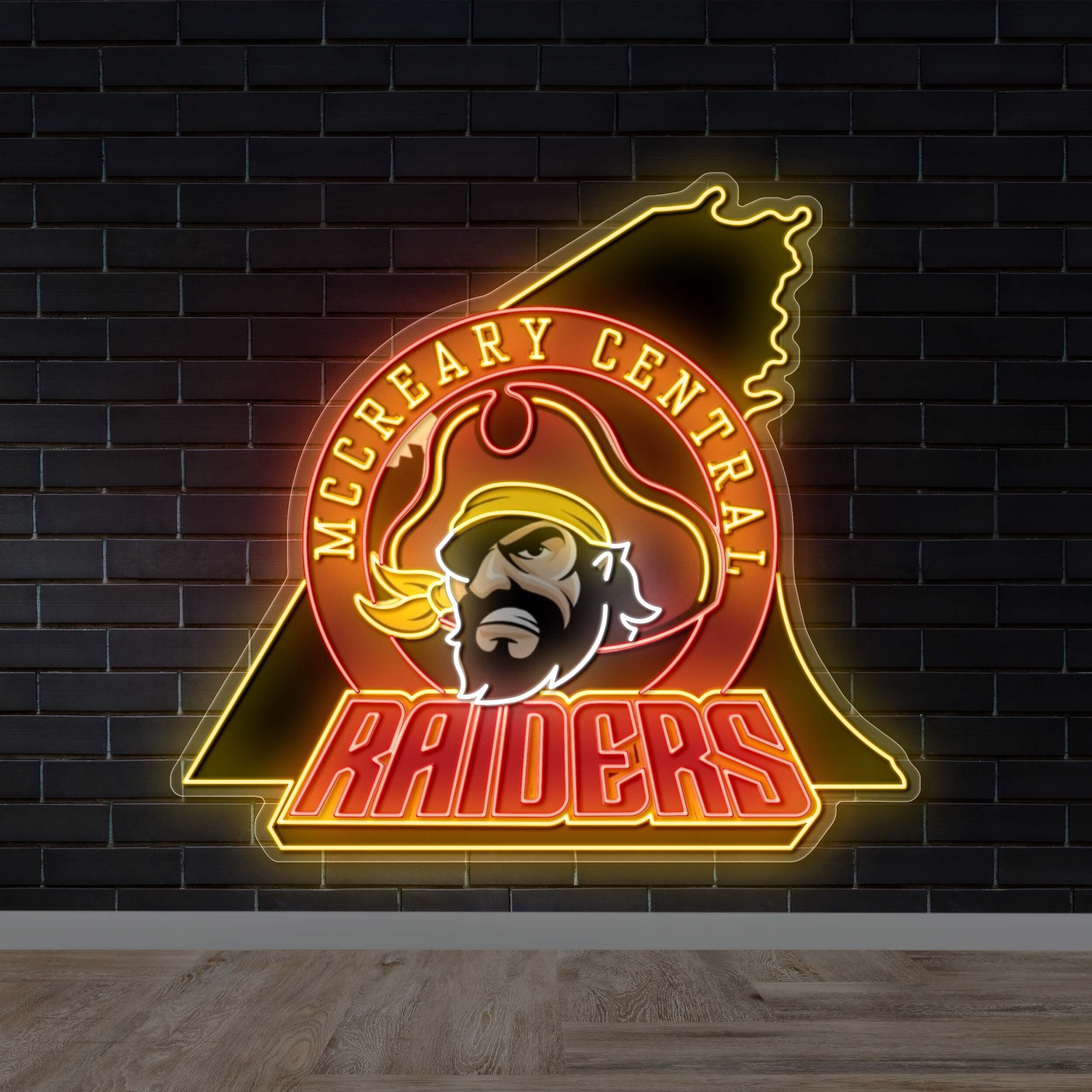 McCreary Central - Premium Neon Artwork