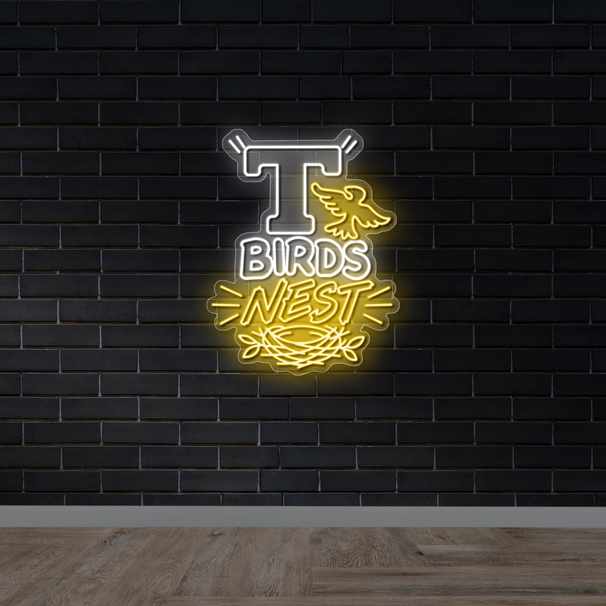 T BIRDS NEST - Premium Neon Artwork