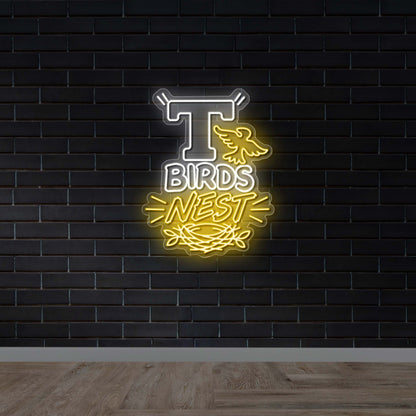 T BIRDS NEST - Premium Neon Artwork
