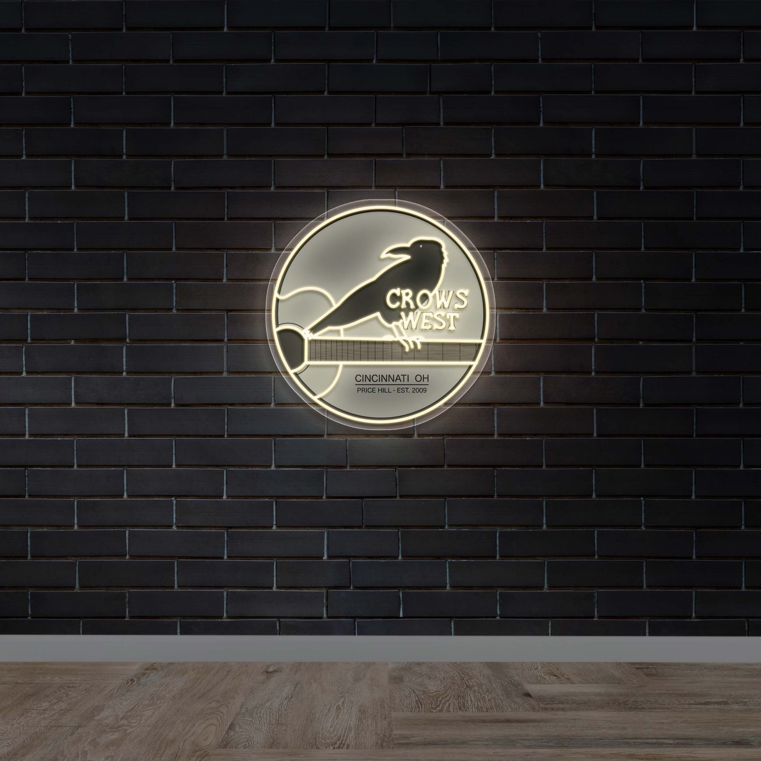Crows West - Premium Neon Artwork