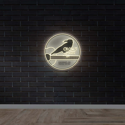 Crows West - Premium Neon Artwork