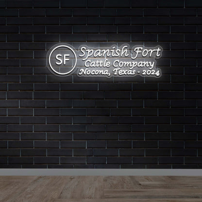 Spanish Fort - Premium Neon Artwork